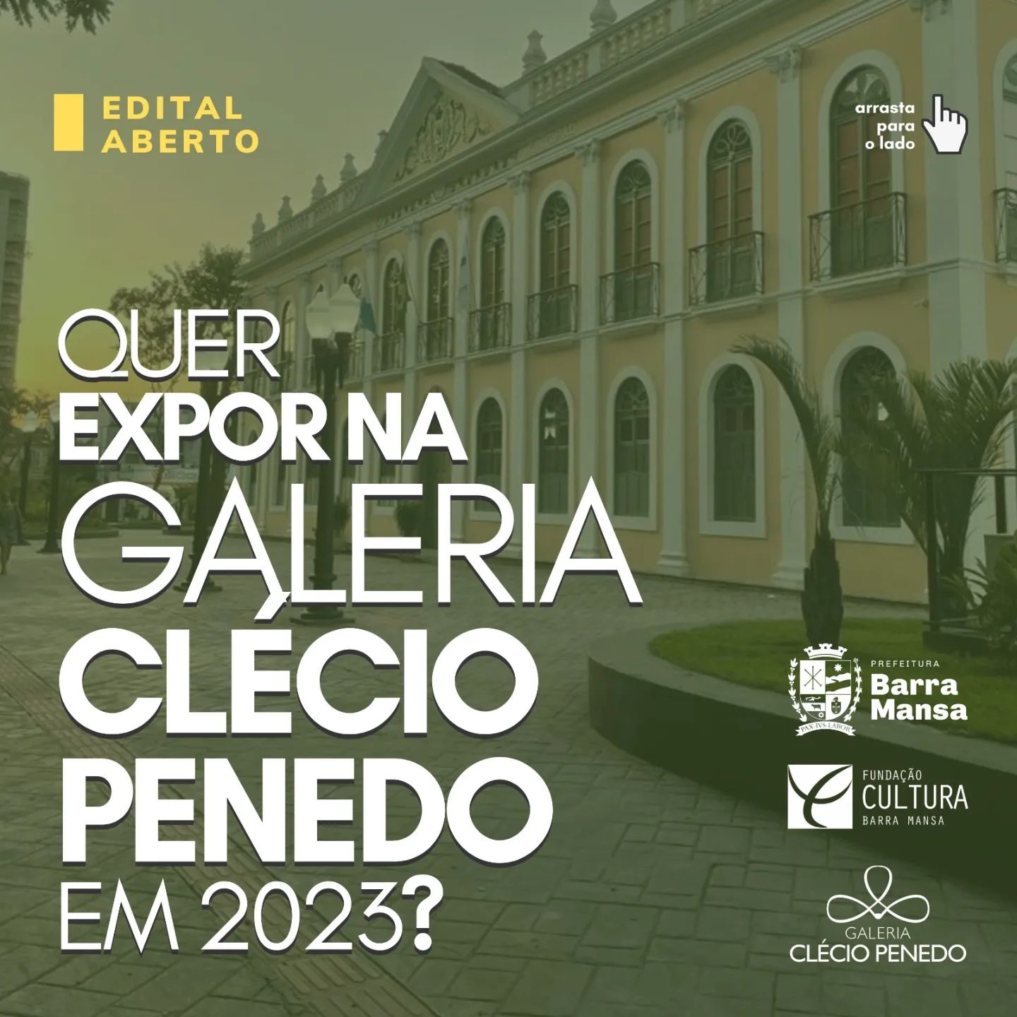 Fundação Cultura de Barra Mansa abre edital para exposição na Galeria Clécio Penedo